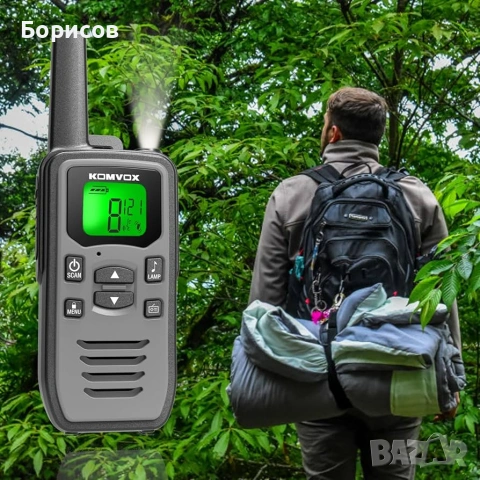Komvox GT60-преносими радиостанции (уоки токи), снимка 8 - Други - 55050724