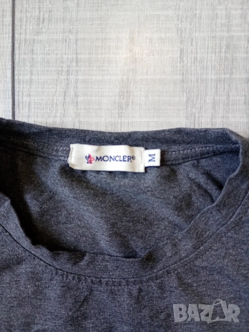 Moncler мъжка тениска с къс ръкав размер M, снимка 3 - Тениски - 54202338
