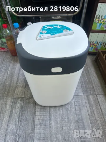 Хигиенен кош за памперси/пелени - Tommee Tippee, снимка 2 - Хигиенни препарати - 55539026