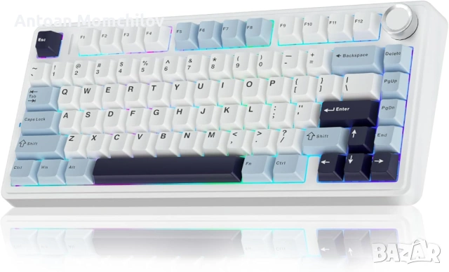 Механична клавиатура AULA F75 RGB Wireless Hot Swap