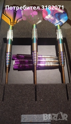 90% tungsten професионални стрели за дартс с твърд връх, 23 грама