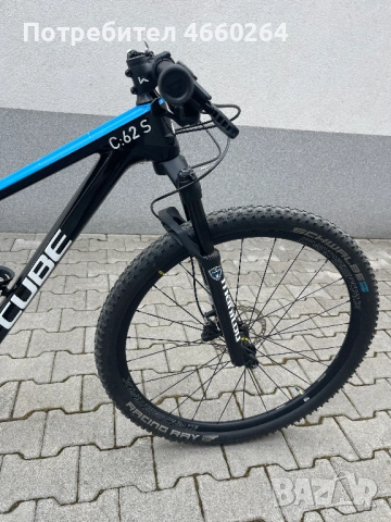 Велосипед Cube Elite C:62 SLX Rookie carbon 29 S карбон + подаръци, снимка 2 - Велосипеди - 54456671
