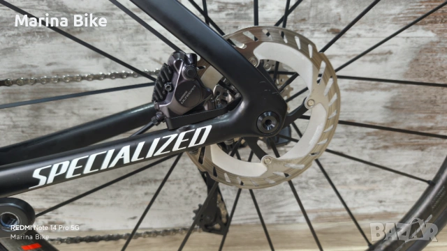 Карбонов шосеен велосипед Specialized Tarmac SL7 S-Works Ultegra Di2 Fulcrum | 52, снимка 14 - Велосипеди - 54159209
