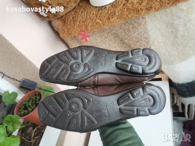 Мокасини Gabor 39 н. , снимка 3 - Дамски ежедневни обувки - 53981215