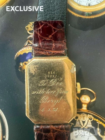 Винтидж Rolex tank - 1930 г., снимка 3 - Мъжки - 54138955
