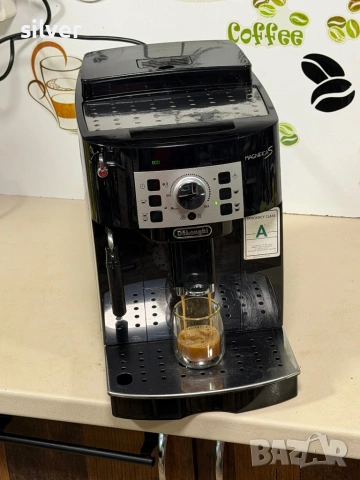 Кафемашина кафе автомат delonghi magnifica S с гаранция, снимка 2 - Кафемашини - 54724513