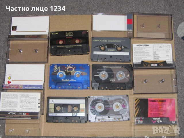 Хромни аудио касети Maxell, SONY и TDK, снимка 2 - Аудио касети - 46855011