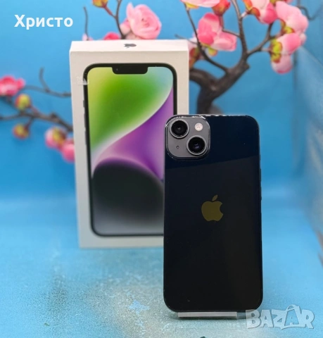 Apple iPhone 14, 128GB, 6GB RAM, 5G, Midnight  , снимка 6 - Apple iPhone - 54344238