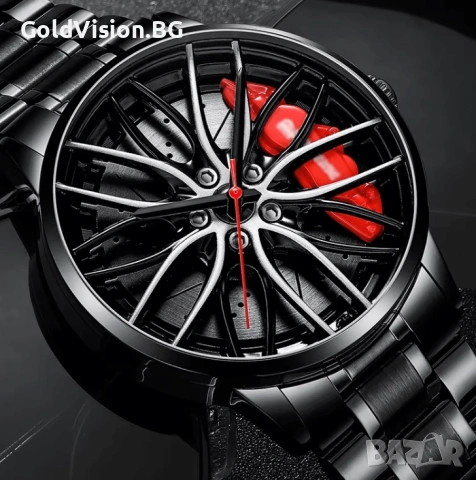 Мъжки часовник – Camudin – Red, снимка 2 - Мъжки - 54248125