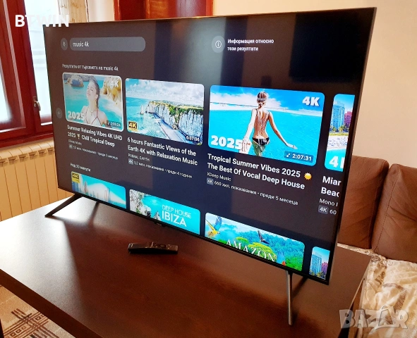 Телевизор - Samsung 50 ИНЧА - Smart - 4K Ultra HD - LED !, снимка 4 - Телевизори - 54570742