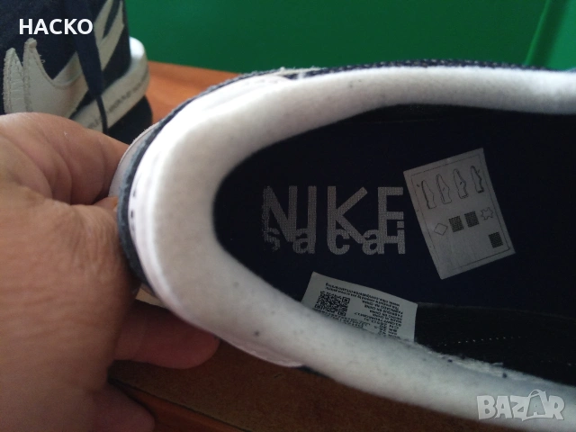 Nike x Sacai x Fragment Design LD Waffle Номер 42 Стелка 26.5 см. 100% Оригинални Внос от Англия, снимка 12 - Маратонки - 54868405