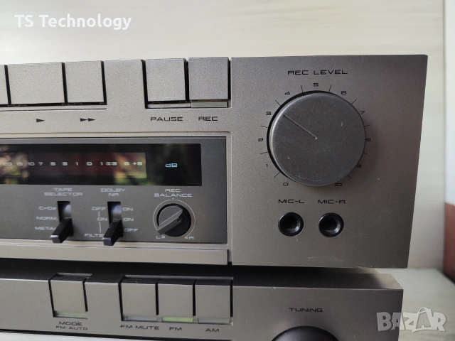 Винтидж Аудио Система AKAI 110 (Усилвател, Дек и Тунер) – Произведена в Япония, снимка 4 - Аудиосистеми - 55288752
