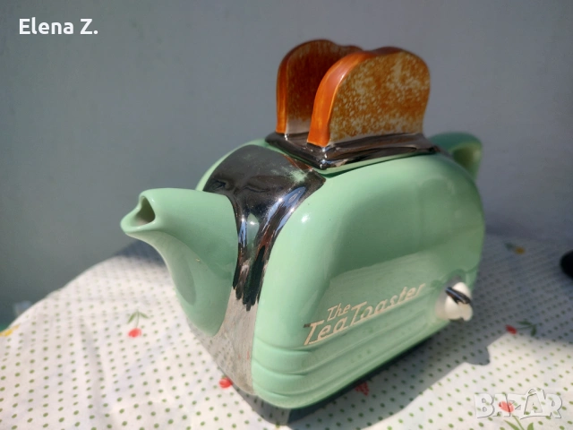 Уникален чайник - тостер - Tea Toaster винтидж от Англия, снимка 5 - Други - 54235945