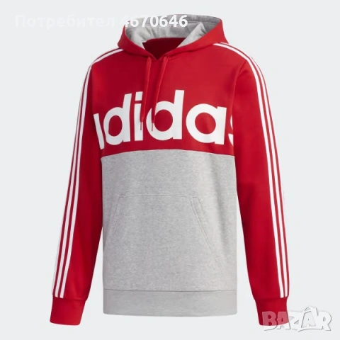 Ватиран суитчер adidas RED - пуловер Timberland