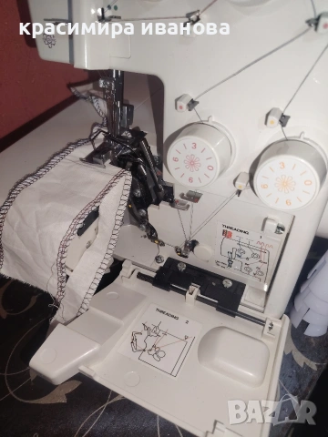 оверлог Pfaff, снимка 4 - Шевни машини - 54039708