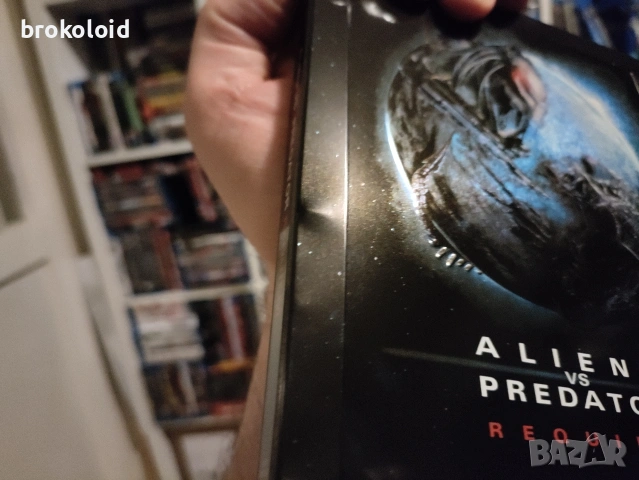 AvP  Alien vs Predator 1 и Requiem steelbooks, снимка 7 - Blu-Ray филми - 54488790