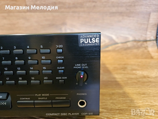 CD Player Sony CDP-515 – Аналогов финес и прецизност от златната ера на Sony, снимка 7 - Декове - 54589227