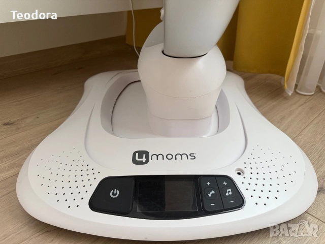 Бебешка електрическа люлка 4moms MamaRoo 4.0, снимка 5 - Детски люлки - 55173320