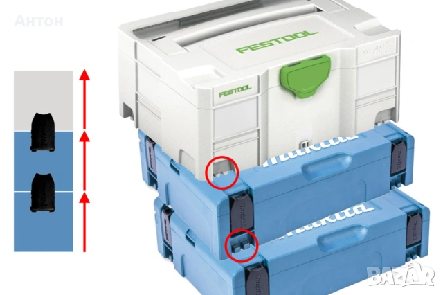 Куфари FESTOOL, снимка 10 - Други инструменти - 53048267