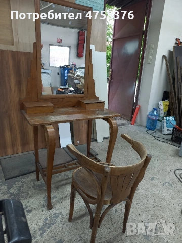 старинна тоалетка, снимка 2 - Тоалетки - 55137583