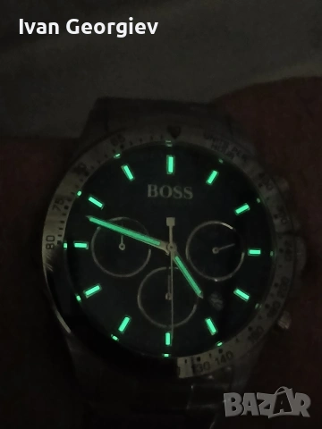 Нов часовник HUGO BOSS 1513755 Hero Sport Lux Chronograph , снимка 9 - Мъжки - 54472662