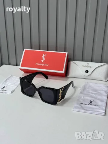 Yves Saint Laurent Нови Дамски Слънчеви Очила YSL Различни Цветове Кутия + Калъф , снимка 3 - Слънчеви и диоптрични очила - 55339436