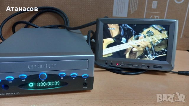 Centurion Disc Multimedia Player In Car DVD Player - 25€, снимка 2 - Плейъри, домашно кино, прожектори - 55212450