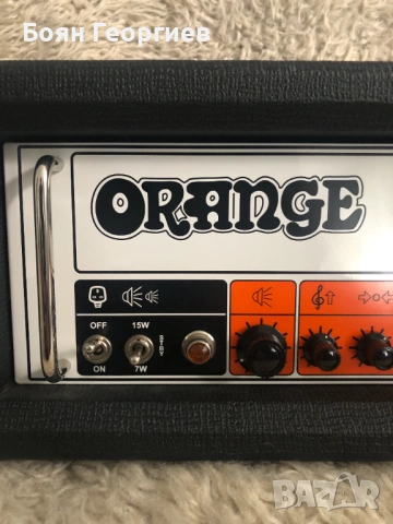 Лампов китарен усилвател Orange OR15 Marshall Fender Mesa Engl Vox Gibson Ориндж, снимка 2 - Китари - 54385414