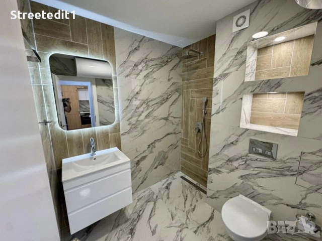Луксозен 2-стаен апартамент за нощувки | 65 м² | Чисто нов 2026 | Пловдив Кичук Париж|, снимка 7 - Стаи под наем - 55165440