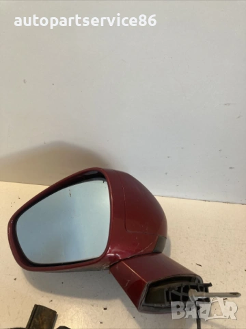 Ляво странично огледало червено бордо за Citroën C5 2.0 Hdi (2009) 965744241Q