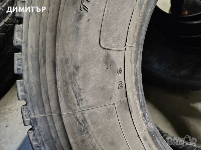 4бр.Камионски гуми задна шарка FIRESTONE 295 80 22.5 като НОВИ цена за брой !!!, снимка 8 - Гуми и джанти - 55697600