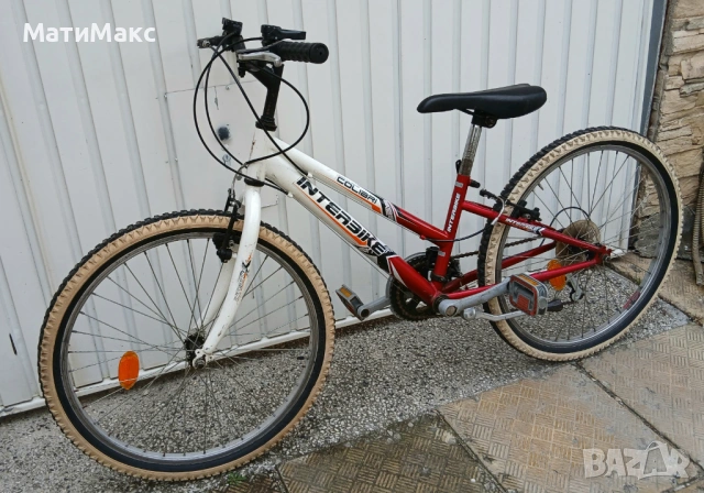Велосипед INTERBIKE 24 " със скорости, снимка 2 - Велосипеди - 54087616