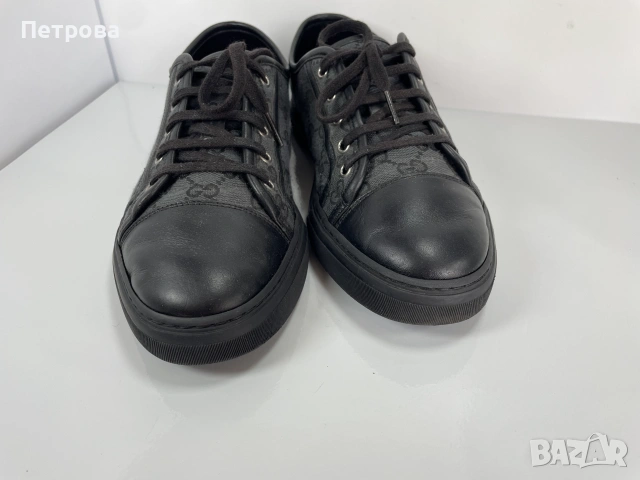 маратонки Gucci 41.5 Оригинал, снимка 3 - Маратонки - 55108621