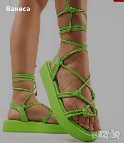 Стилни и удобни сандали 40 номер, снимка 5 - Сандали - 54138089
