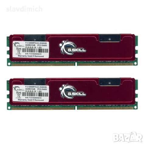 Рам памети за компютър 1GB MB DDR2 PC-5300U 667 Mhz , снимка 6 - RAM памет - 55588057
