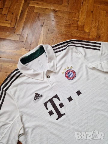 Страхотна мъжка футболна тениска ADIDAS BAYERN MUNCHEN , размер XL , сезон 2012 / 2013 , снимка 3 - Тениски - 54548476
