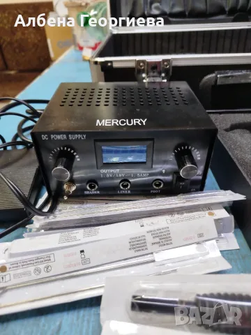 Комплект в куфар за татуировки MERCURY, снимка 3 - Други стоки за дома - 55635982