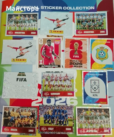 Fifa word cup 2026 panini stickers 