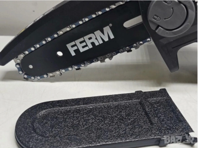 Акумулаторен верижен трион FERM AX POWER 12V 125 мм с батерия 2Ah, снимка 4 - Градинска техника - 54726588