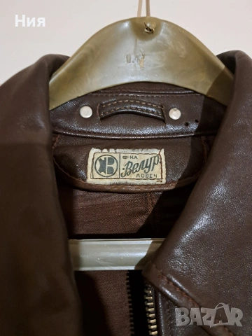 Кожено яке, снимка 4 - Якета - 54000410
