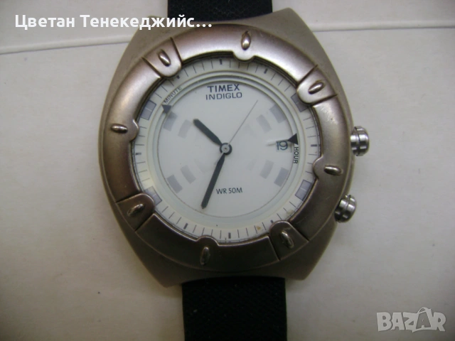 Продавам 5 броя кварцови часовника Nautica,Swatch,Foce,Timex,Q&Q, снимка 4 - Мъжки - 54609112