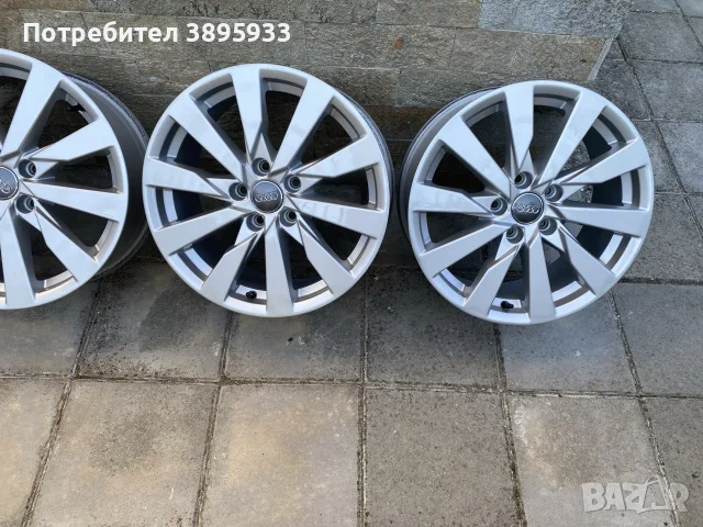 Оригиналн джанти на Audi VW Skoda Seat 17”, снимка 3 - Гуми и джанти - 55317831