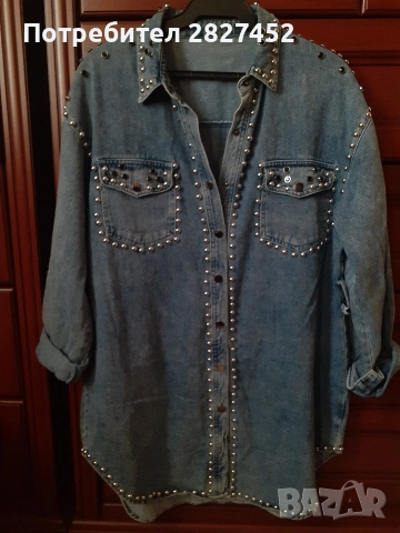 Дамско дънково яке-цена 15€