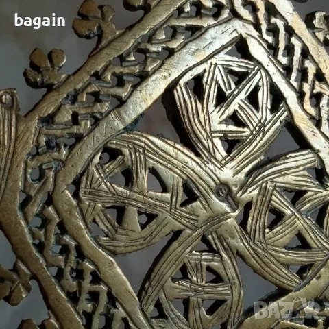 Старинен етиопски кръст., снимка 3 - Антикварни и старинни предмети - 55612609