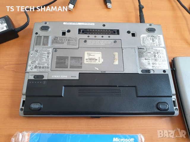 ⭐Продавам уникален ретро лаптоп DELL LATITUDE D420 с Windows XP.⭐, снимка 9 - Антикварни и старинни предмети - 54171935