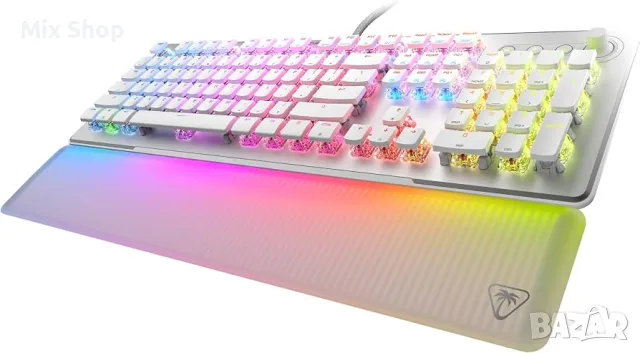 Нова Геймърска оптико-механична RGB клавиатура Turtle Beach Vulcan II Max, снимка 6 - Друга електроника - 55540774