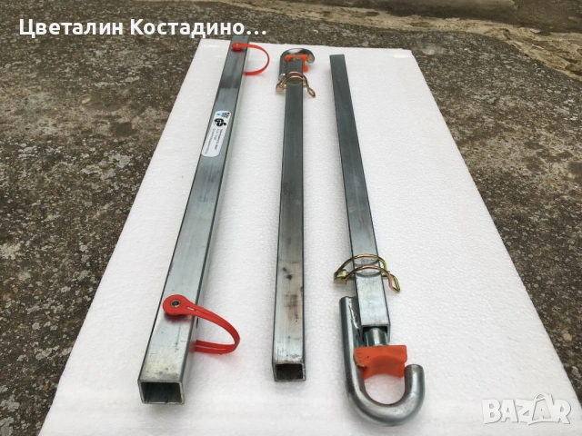немски ,твърд теглич за автомобили , до 2.5 T, снимка 4 - Други инструменти - 54487506
