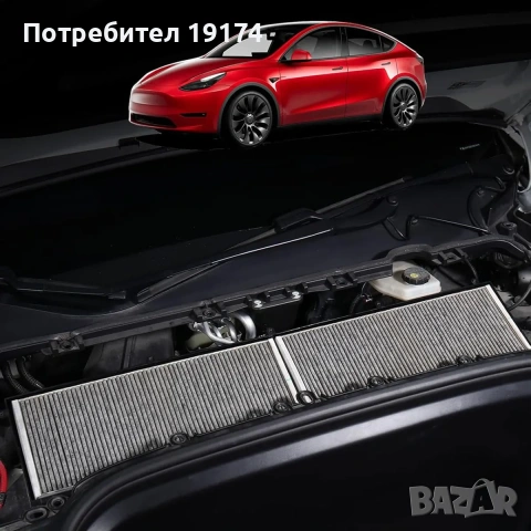 TESLA HEPA filter Model Y 2020-2025, снимка 2 - Аксесоари и консумативи - 55108382