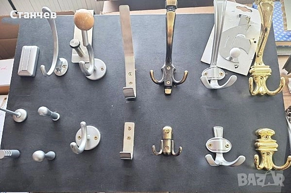  Mебелен обков -панти, дръжки,закачалки,крака,плъзгащи и чупещи гардероби, снимка 2 - Други - 38999600