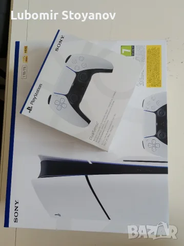 PS5 Playstation 5 slim Disc standart + допълнителен джойстик , снимка 2 - PlayStation конзоли - 55624904